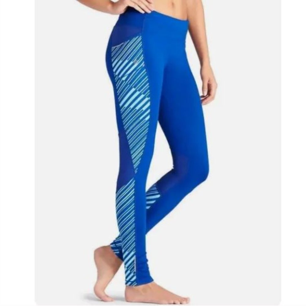 Athleta String Be Free Tight Blue Leggings Size S